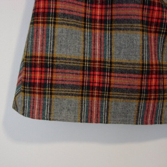 J. Crew Red Plaid Mini Skirt - Picture 15 of 16